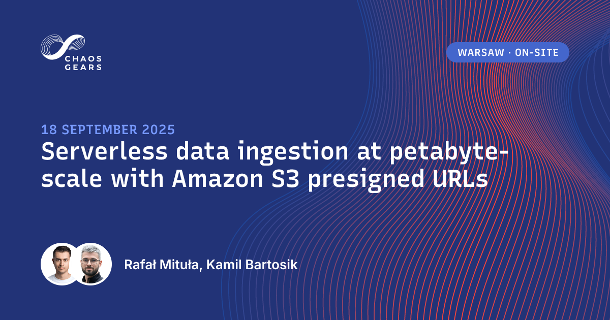 Serverless data ingestion at petabyte-scale with Amazon S3 presigned ...