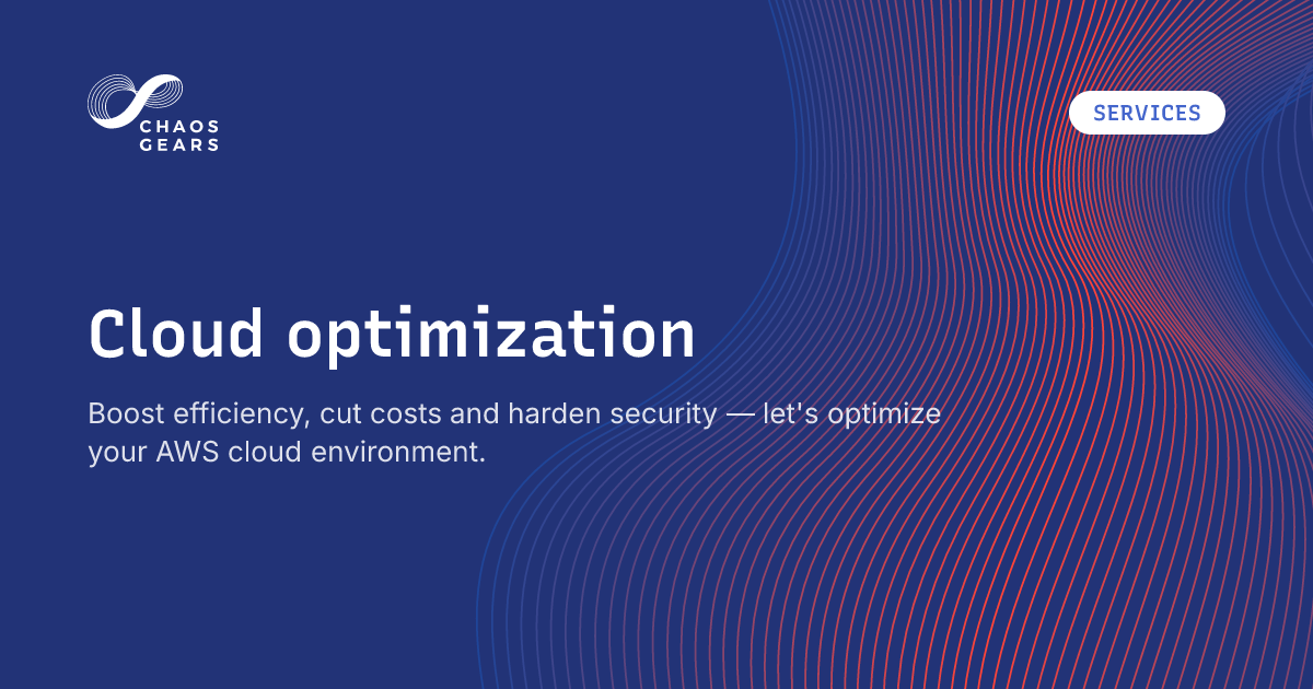Cloud optimization | Chaos Gears